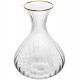 Decanter 1,5L de Cristal Ecológico com Fio de Ouro Optic 